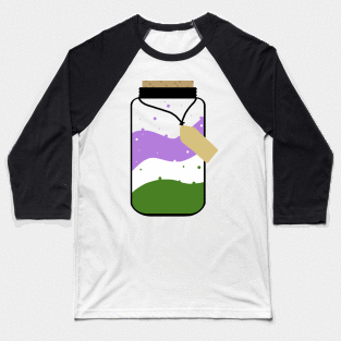 genderqueer pride jar Baseball T-Shirt